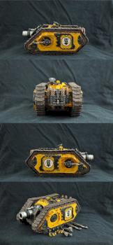 Forge World Imperial Fists Typhon Heavy Siege Tank by Lemartes