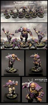 Blood Bowl Triskell Lavanders. by Woodstone