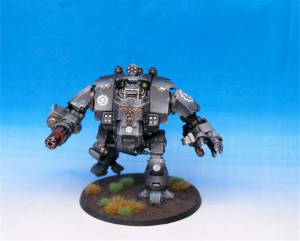 Iron Hands Redemptor Dreadnought by PowerhouseMiniatures