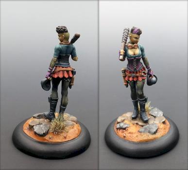 Malifaux: Miss Anne Thrope by Malekyth