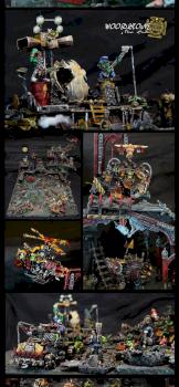 Ork N'Roll Cirkus - Close up. by Woodstone