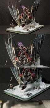 Vampire Lord on Terrorgheist Warhammer Fantasy by ignaciovidal