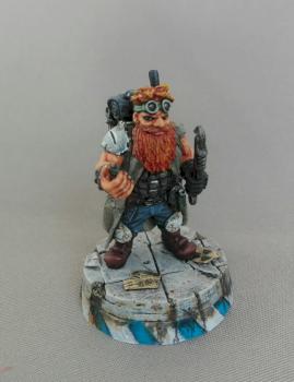 Forge Town Dwarf 5 AFTERGLOW by Arekarkadiusz