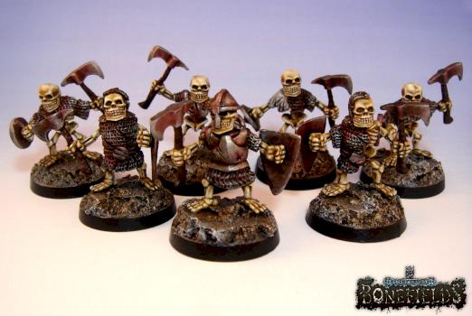 Bonefields - Dwarf Warband by mrsaturday