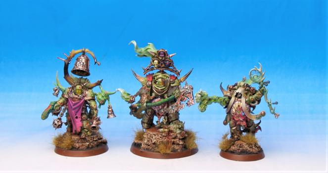 Death Guard Characters by PowerhouseMiniatures