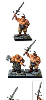 Mordheim ogre coverted for Empire Mercenaries gang by nickname