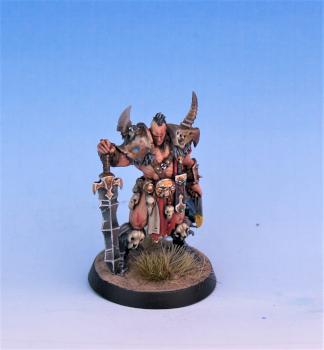 Dark Oath Chieftan by PowerhouseMiniatures