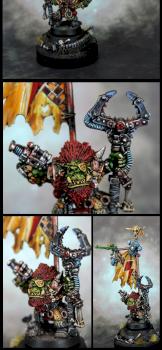 Oldhammer Ork converted Banner. by Woodstone