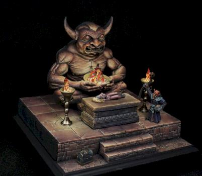 Advanced Dungeons & Dragons Demon Idol 3.0 by SaxonAngel