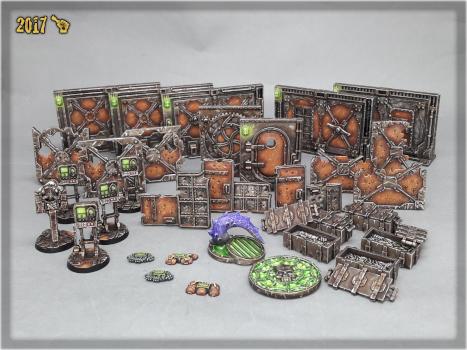 NECROMUNDA: UNDERHIVE Scenery set by Nazroth