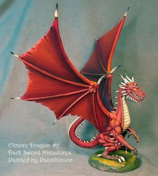 Elmore Dragon #2 - Red Dragon by PaintMinion