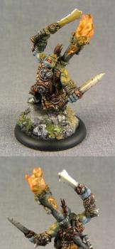 Trollblood Fell Caller by ModelPainter