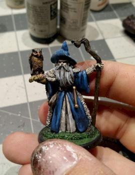 Wizard with Owl(WIP) by PlasticSurgen88