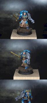 Space Marine Deathwatch Librarian by PintorDeMiniaturas