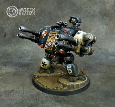 Black Templars Dreadnought by Awaken Realms