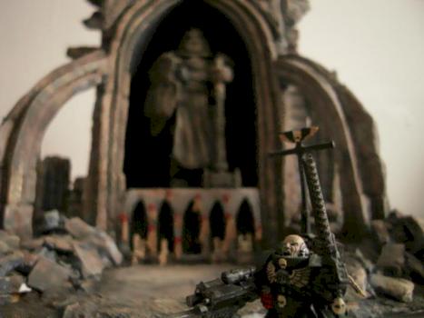 Space Marine Shrine Ruin by hk1x1