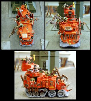 Ork Battlewagon with Top by Wizard Workshop