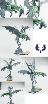 Chaos Dragon of Slaanesh by Ikaro