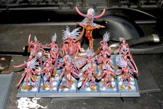 Slaanesh Daemonettes by Ikaro