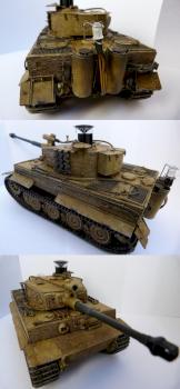 Pz.Kpfw. VI Ausf. E Tiger I (Late Production) - 1:35 RC Tank with Battle Sistem by B11