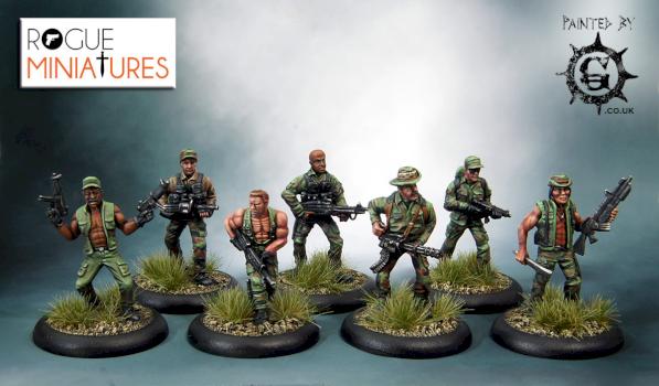 Dogs of War, Mercs for Hire! by Painted By-g