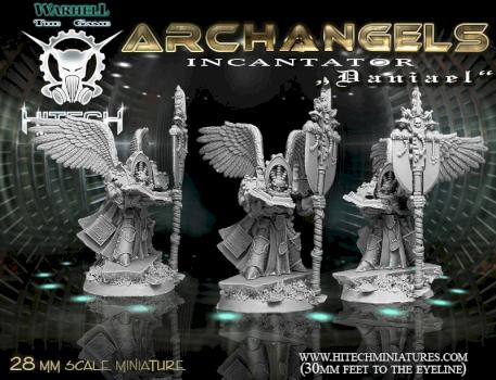 Incantator Daniael winged by hitechminiatures