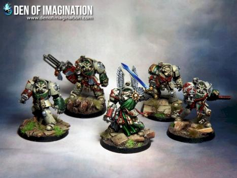 Deathwing Terminator Squad by Brovatar