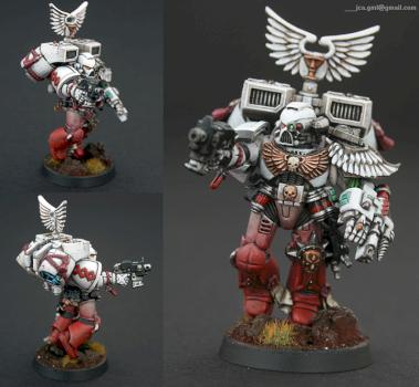 Sanguinary Priest, Blood Angels Apothecary by Johnnyhorse