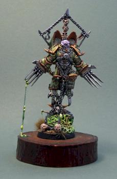 Nurgle Raptor Lord on Infested Base by singularity