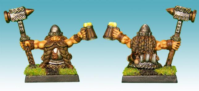 Dwarf with a mug (Umbra Turris) by Ravandil