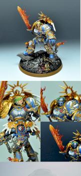 Roboute Guilliman II, Ultramarine Primarch by red gobbo