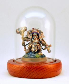 Arkanaut Admiral in lootpile.eu glass display dome, painted by red_gobbo by red gobbo