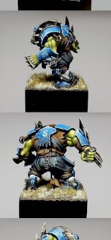 Blood Bowl orc blitzer by dim69