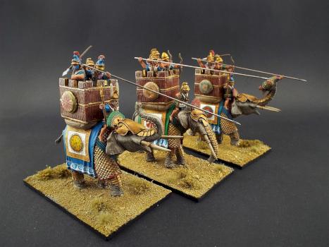 28mm Successor/Seleucid (Armoured Elephants) by avalonindustries2040