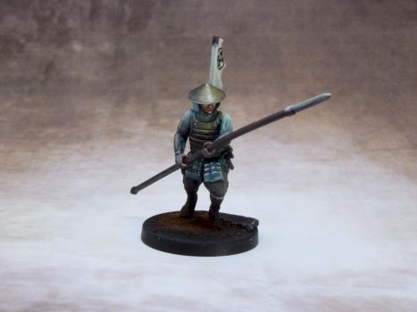 Ashigaru (spear man) Test of Honor by grimmers