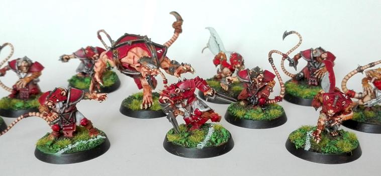 Skaven Blood Bowl team by instant