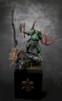 Nurgle warrior by Nighthawk