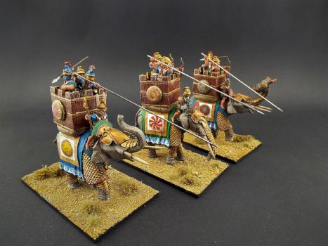 28mm Successor/Seleucid (Armoured Elephants) by avalonindustries2040