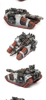 Iron Hands Sicaran Venator tank by thebrushlegion