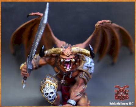 ULTRAFORGE Greater War Daemon by Lican