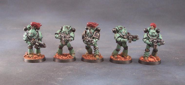 Sons of Horus squad by dr. Bizarre