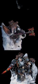 Logan Grimnar Space Wolf true scale by Monstroys