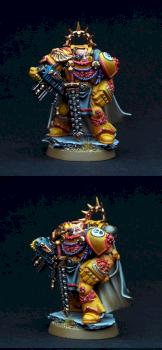 Space Marine Web Exclusive Captain pro painted Imperial Fists Chapter by gimiak