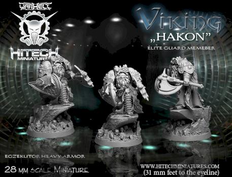 Hakon - elite guard member by hitechminiatures