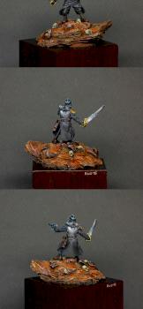 Forgeworld Death Korps of Krieg Junior Officer by ravenswood