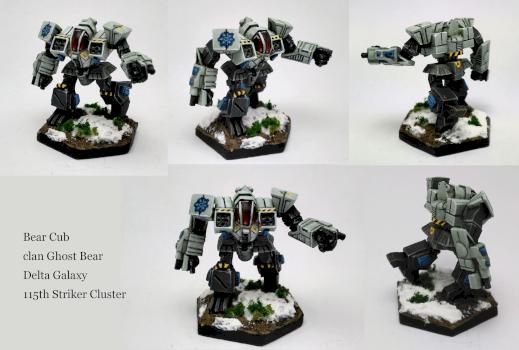 Battletech: bear cub by MiniatureBrushwork