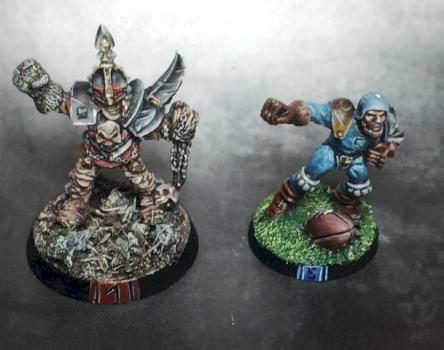 Blood Bowl Classic Miniatures by Elkantar