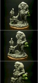 Troll figure 40mm by Stavros Zouliatis