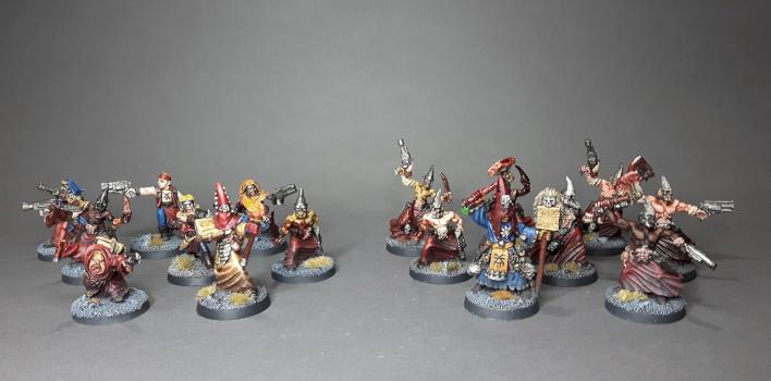 2 Cultist Squads for Khorne Daemonkin by Schattenbarde