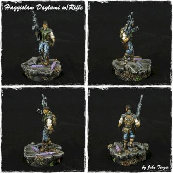 Haqqislam Daylami Rifleman by John Tenzer